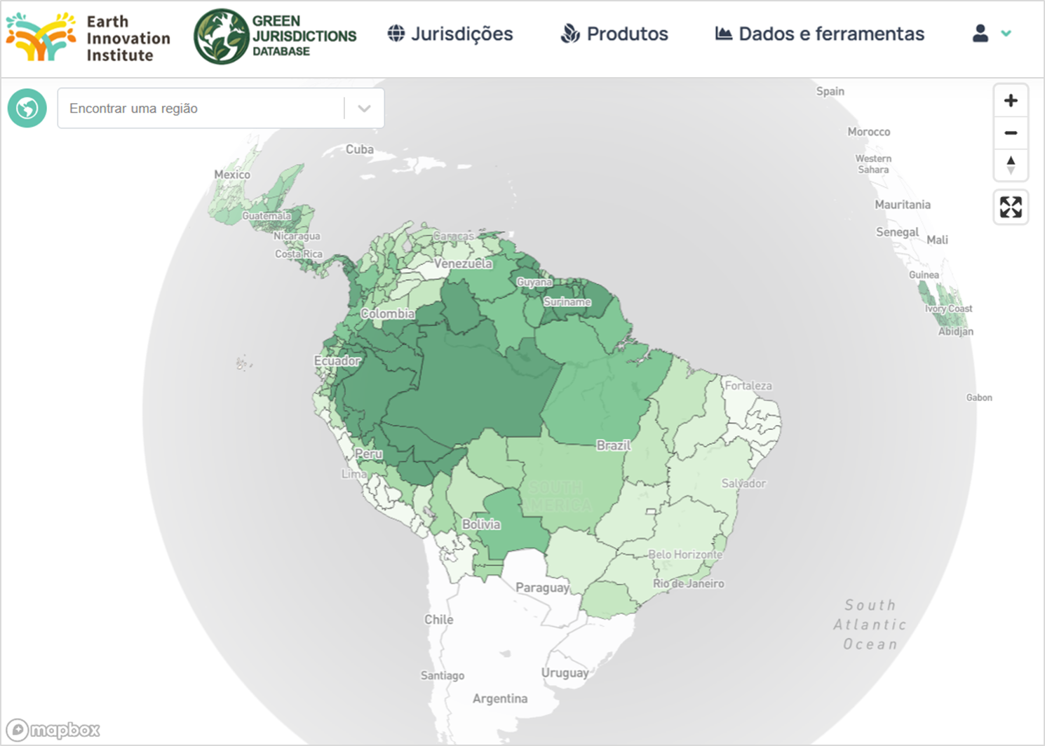 Green Jurisdictions Database